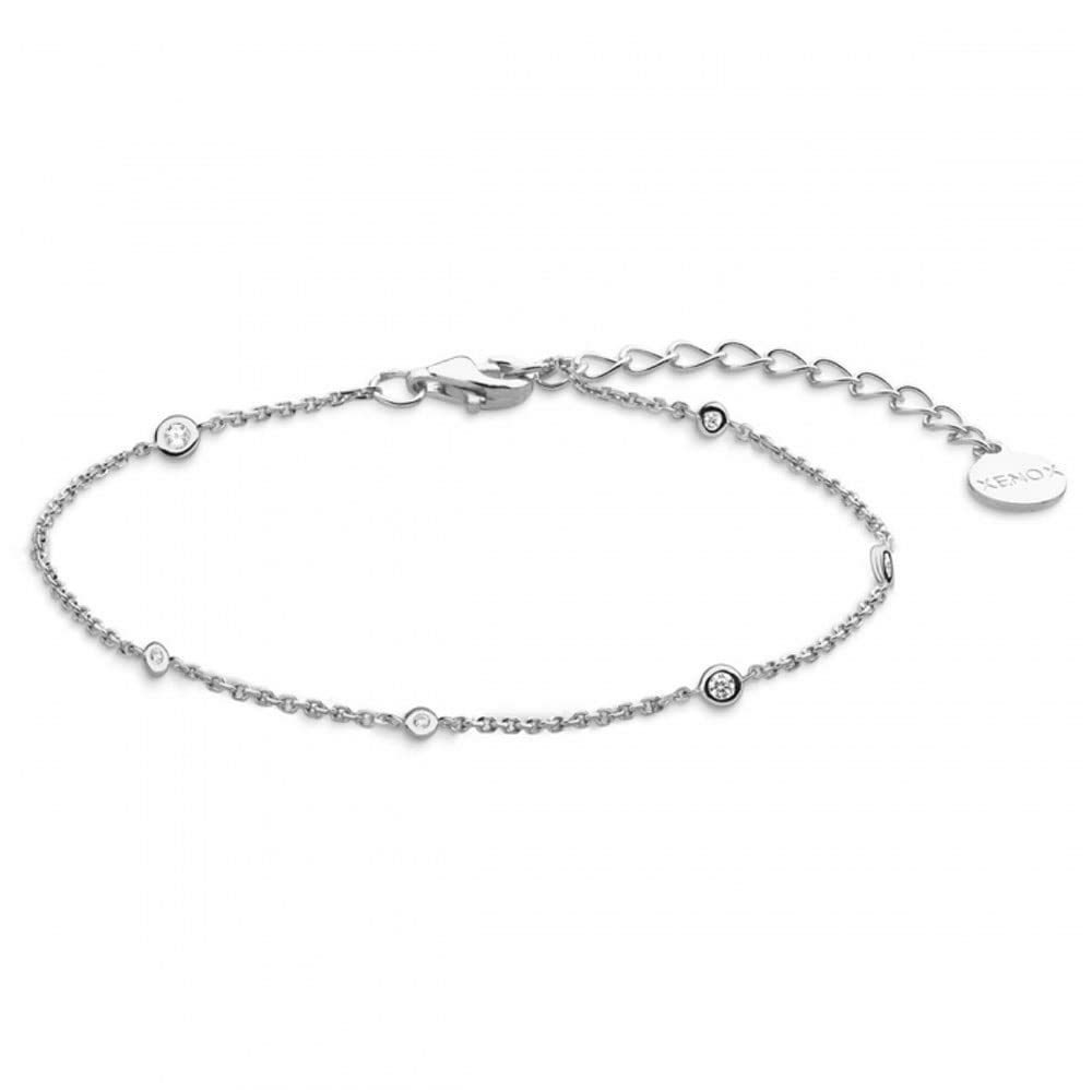 Xenox Damen 925 Sterling Silber Armband XS3831 – Bild 2