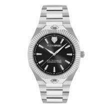 Plein Sport Herrenuhr Metronaut PSCGA0425 Silber Schwarz 42 mm Plein Sport Herrenuhr Metronaut PSCGA0425 Silber Schwarz 42 mm