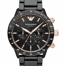 Emporio Armani Chronograph Herren schwarz AR70002 Emporio Armani Chronograph Herren schwarz AR70002