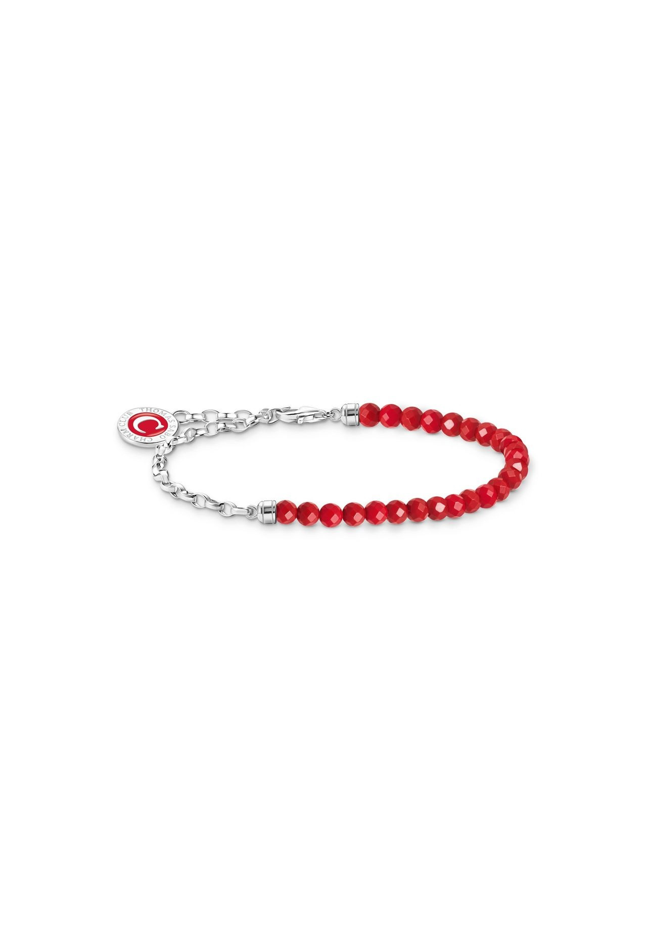 Thomas Sabo Member Charm-Armband rote Beads 4051245561937 Thomas Sabo Member Charm-Armband rote Beads 4051245561937