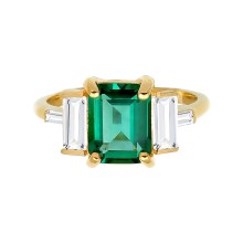 Ring Cocktail Quartz Topas Edelstein 925 Silber vergoldet Ring Cocktail Quartz Topas Edelstein 925 Silber vergoldet