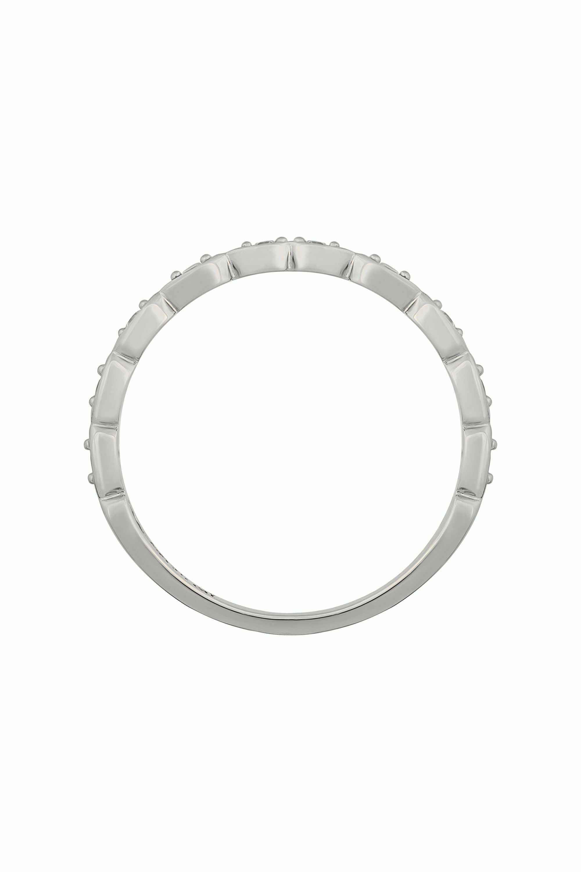 Ring 925/- Sterling Silber rhodiniert Zirkonia Stacking 41184733331550 – Bild 3