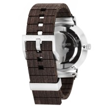 Edenhölzer Holzuhr Herren Armbanduhr Metall HOlzArmband Hardlex Grenada Natur Edenhölzer Holzuhr Herren Armbanduhr Metall HOlzArmband Hardlex Grenada Natur