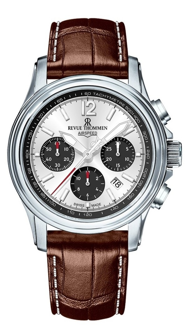 Revue Thommen Automatik Armbanduhr Airspeed 16041.6332 Revue Thommen Automatik Armbanduhr Airspeed 16041.6332