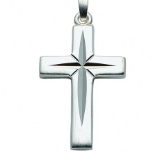Damen & Herren 925 Silber Kreuz Anhänger Damen & Herren 925 Silber Kreuz Anhänger