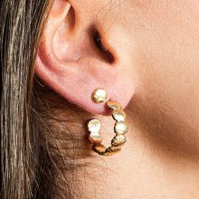 Ohrstecker 925 Sterling Silber gelb vergoldet Muschel 41185118027870 Ohrstecker 925 Sterling Silber gelb vergoldet Muschel 41185118027870