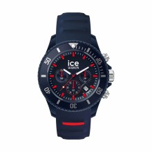 Ice-Watch Chronograph Herrenuhr ICE chrono Dark blue Red Medium dunkelblau rot 0... Ice-Watch Chronograph Herrenuhr ICE chrono Dark blue Red Medium dunkelblau rot 0...