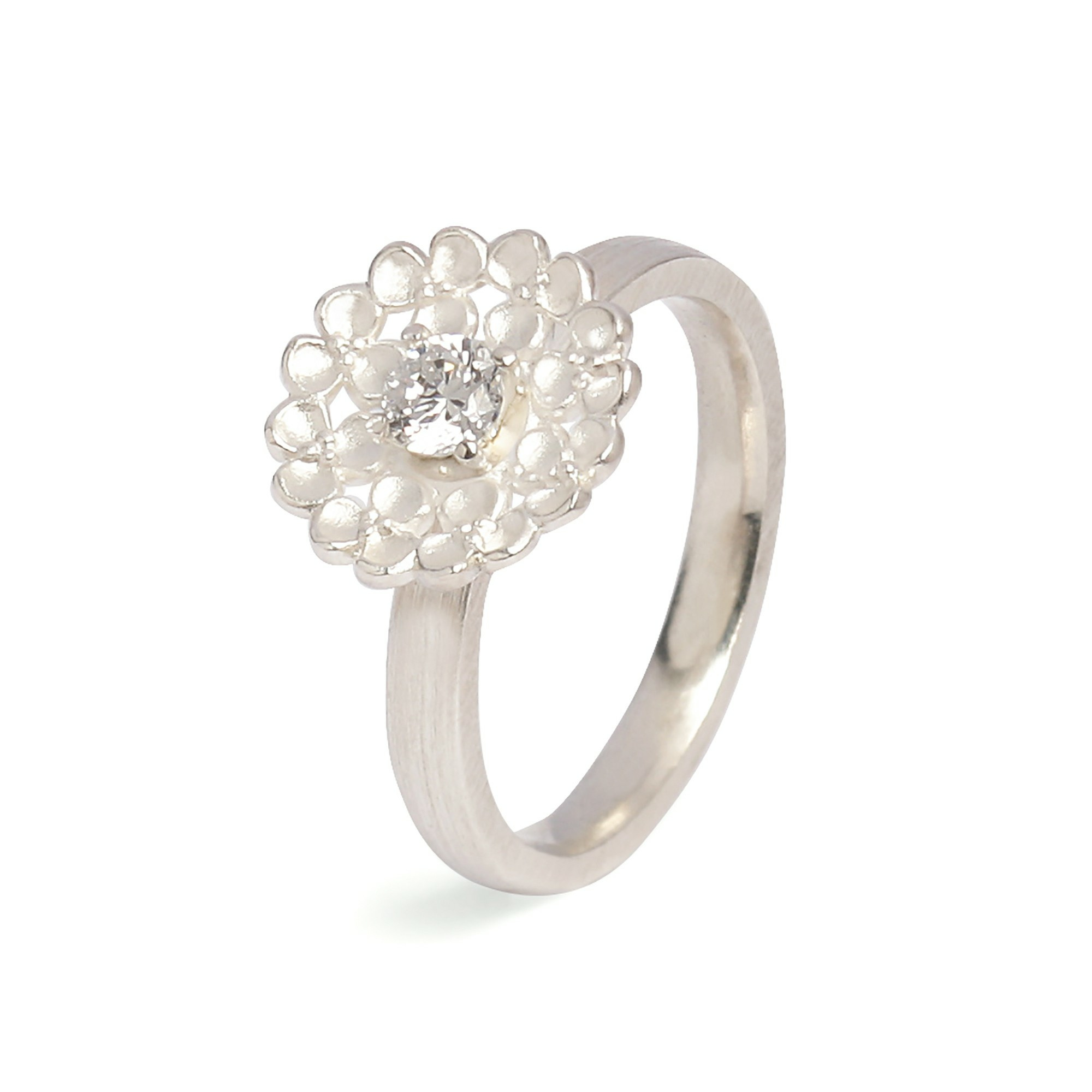 Bernd Wolf Ring Leami mit Zirkonia Blume Größe 54 Silber 52260154 Bernd Wolf Ring Leami mit Zirkonia Blume Größe 54 Silber 52260154
