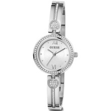 Guess Damen Armbanduhr LOVEY silber 27 mm GW0655L1 Guess Damen Armbanduhr LOVEY silber 27 mm GW0655L1