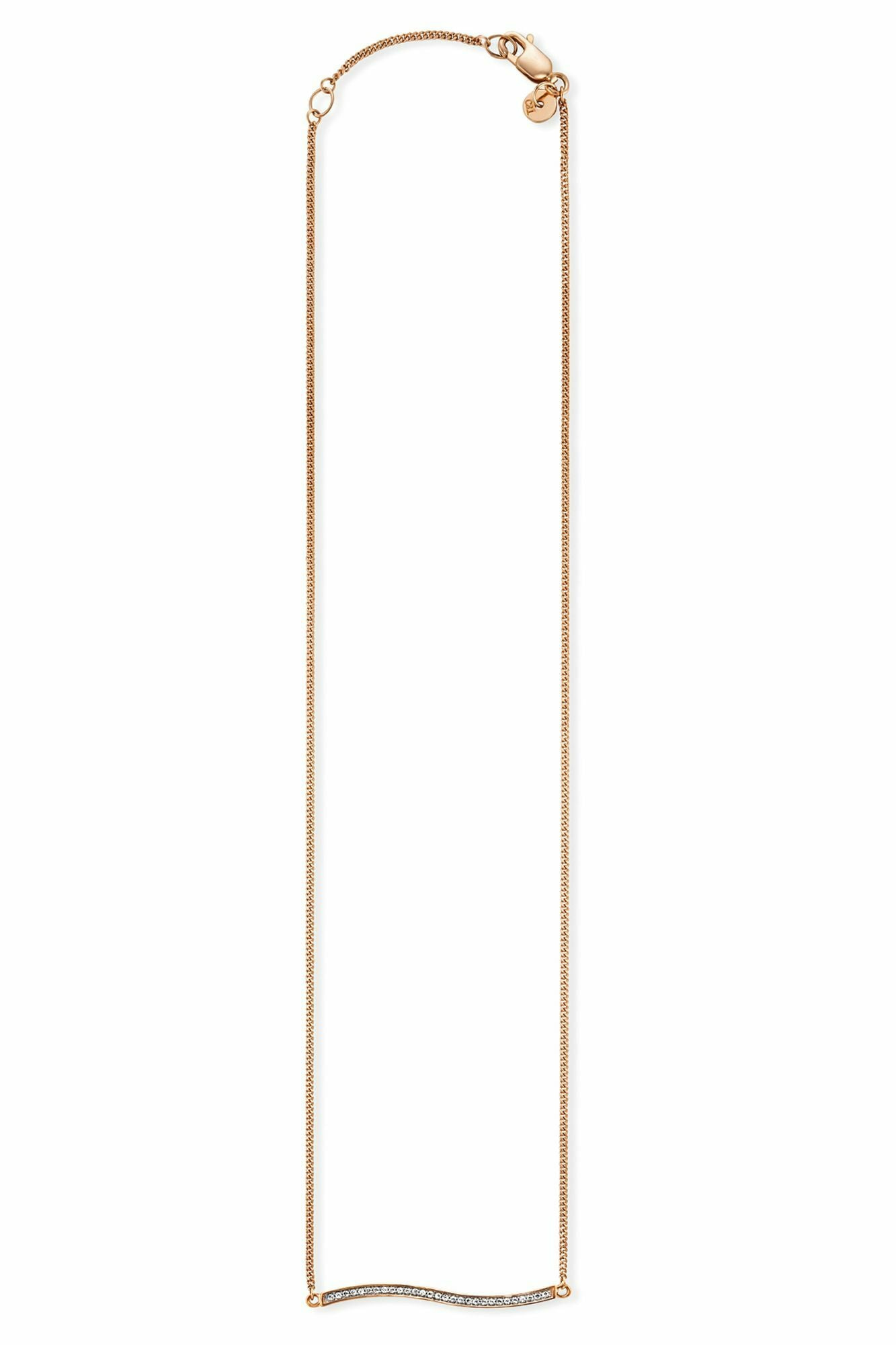 Halskette 925 Sterling Silber rot vergoldet Topas weiß 41183807045726 Halskette 925 Sterling Silber rot vergoldet Topas weiß 41183807045726