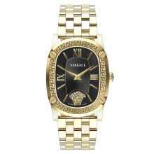 Versace Damen Armbanduhr New Couture Gold/Schwarz VE1B00818 Versace Damen Armbanduhr New Couture Gold/Schwarz VE1B00818