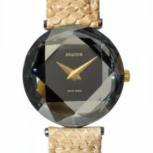 Jowissa Damen Armbanduhr Cubic Zirconia Beige J6.026.S Jowissa Damen Armbanduhr Cubic Zirconia Beige J6.026.S