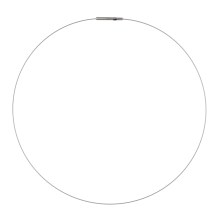 Ernstes Design Damen Halsreif 1-Fach Drahtseil 40cm Silber DS0.63C.40 Ernstes Design Damen Halsreif 1-Fach Drahtseil 40cm Silber DS0.63C.40