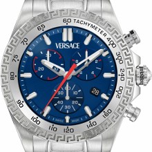 Versace Uhr Herren CHRONO X VE9K00924 Blau Chronograph Versace Uhr Herren CHRONO X VE9K00924 Blau Chronograph