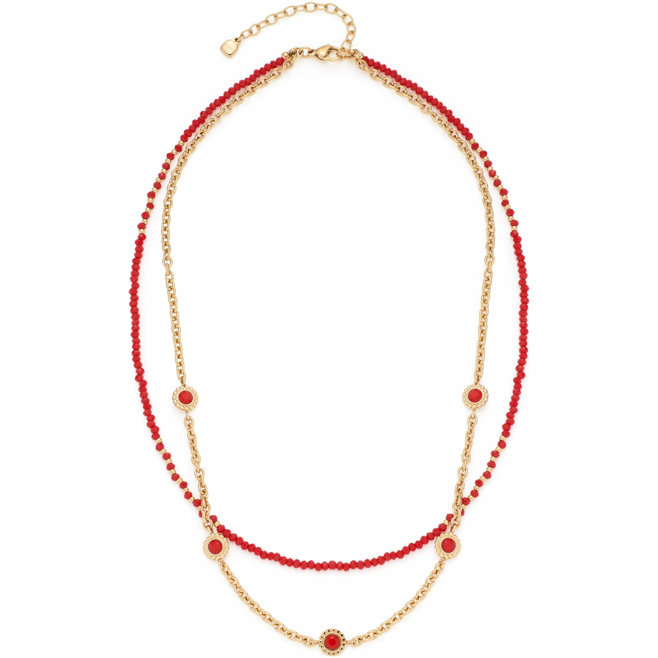 Leonardo Damen Halskette Florena 42cm Gelbgold 023545 – Bild 2