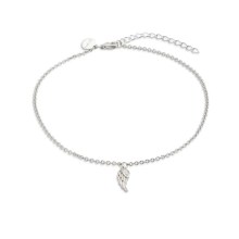 Xenox Damen-Fußkette mit Engelsflügel Anhänger Kollektion Power Tower XS3534 Xenox Damen-Fußkette mit Engelsflügel Anhänger Kollektion Power Tower XS3534