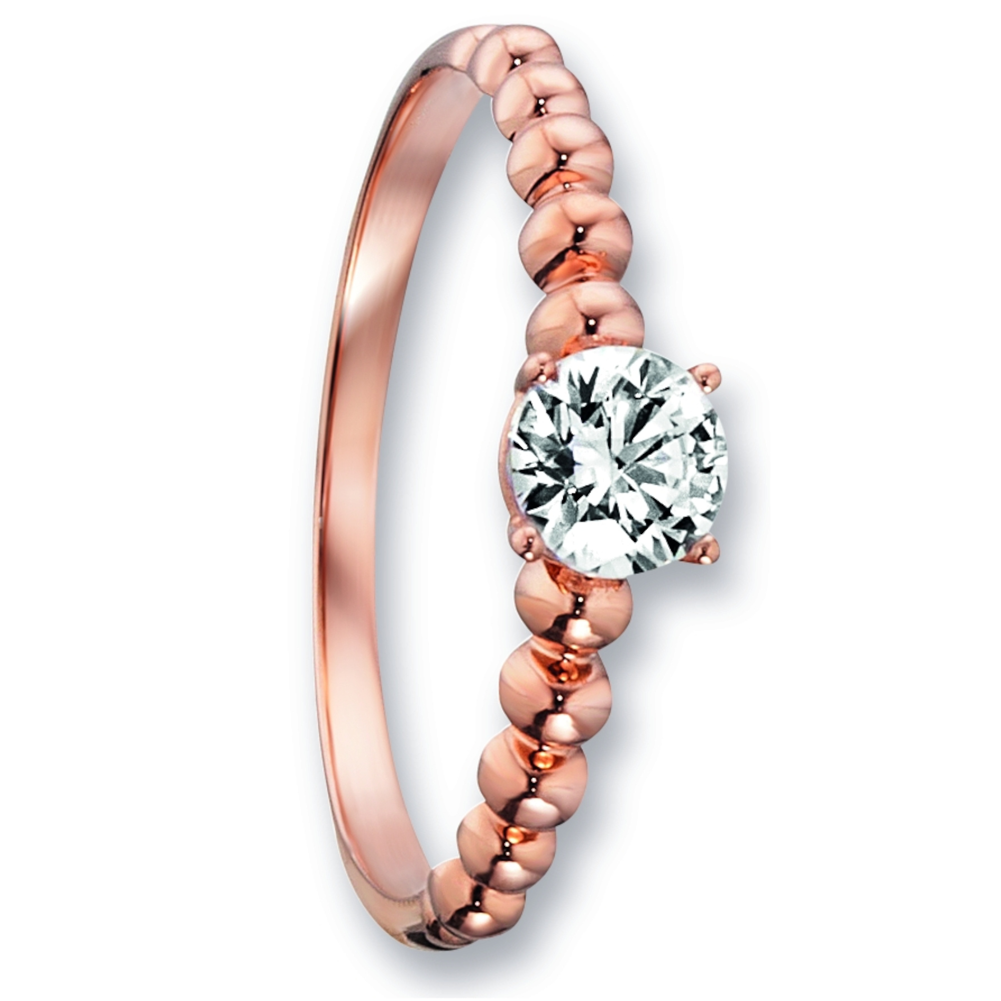 Zirkonia Ring 333 Roségold Zirkonia Ring 333 Roségold