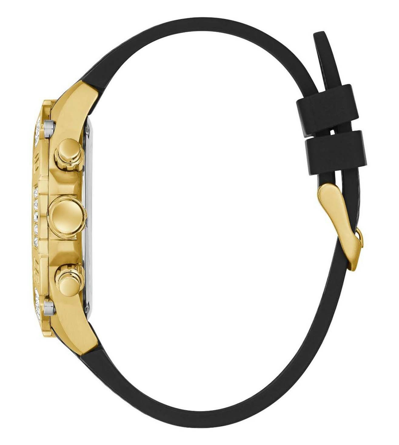 Guess Herren Armbanduhr Multifunktionsuhr Skeleton Trophy schwarz 46 mm GW0333G2 Guess Herren Armbanduhr Multifunktionsuhr Skeleton Trophy schwarz 46 mm GW0333G2