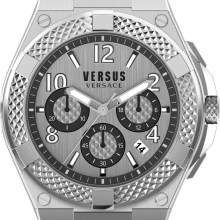 Versus by Versace Herren Armbanduhr Esteve 46 mm Armband Leder VSPEW0119 Versus by Versace Herren Armbanduhr Esteve 46 mm Armband Leder VSPEW0119