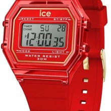 ICE watch digit retro - Red passion - Clear - Small 022885 ICE watch digit retro - Red passion - Clear - Small 022885