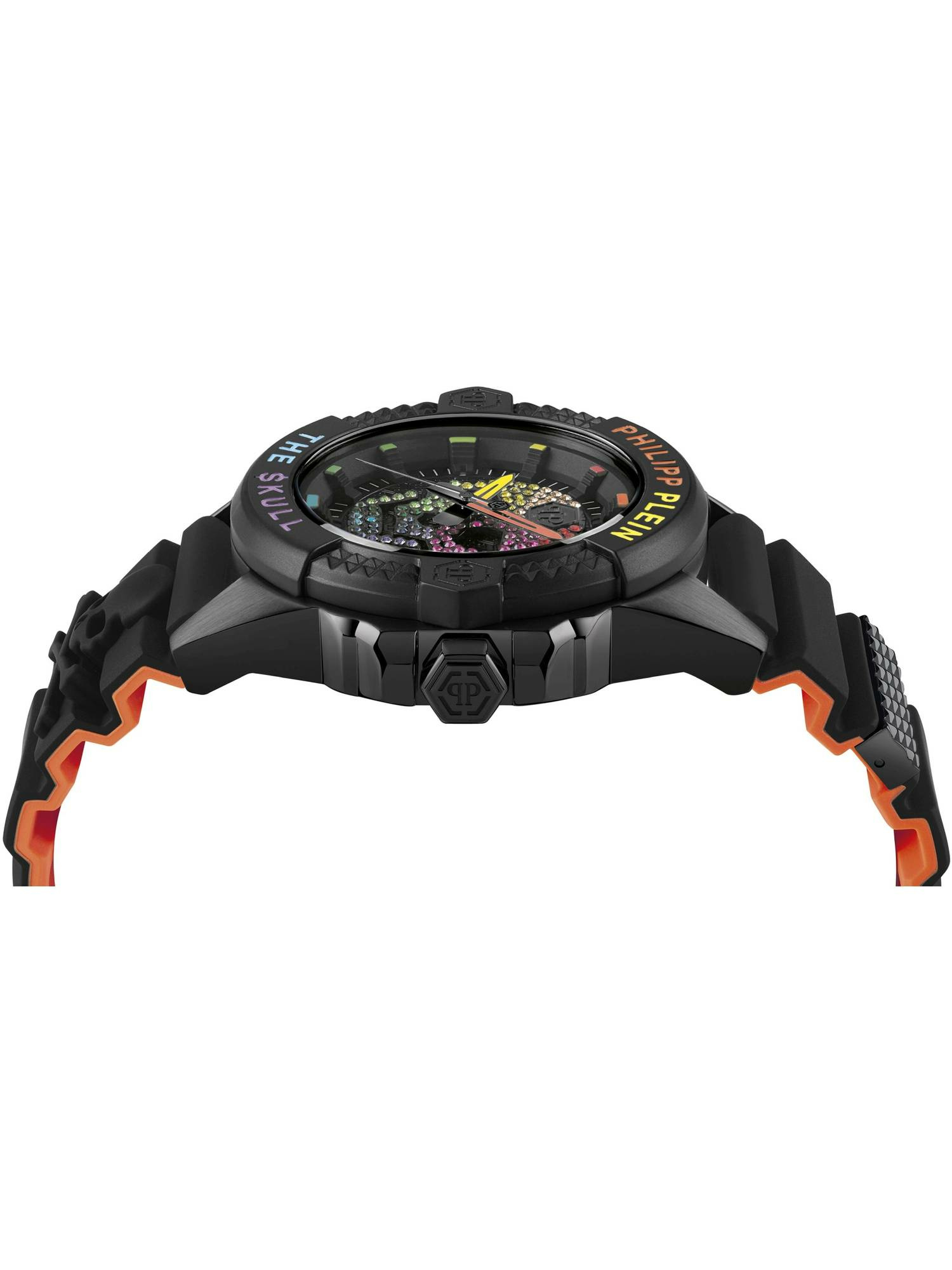 Philipp Plein Herrenuhr The $kull Titan Crystal Rainbow PWAAA1121 – Bild 3