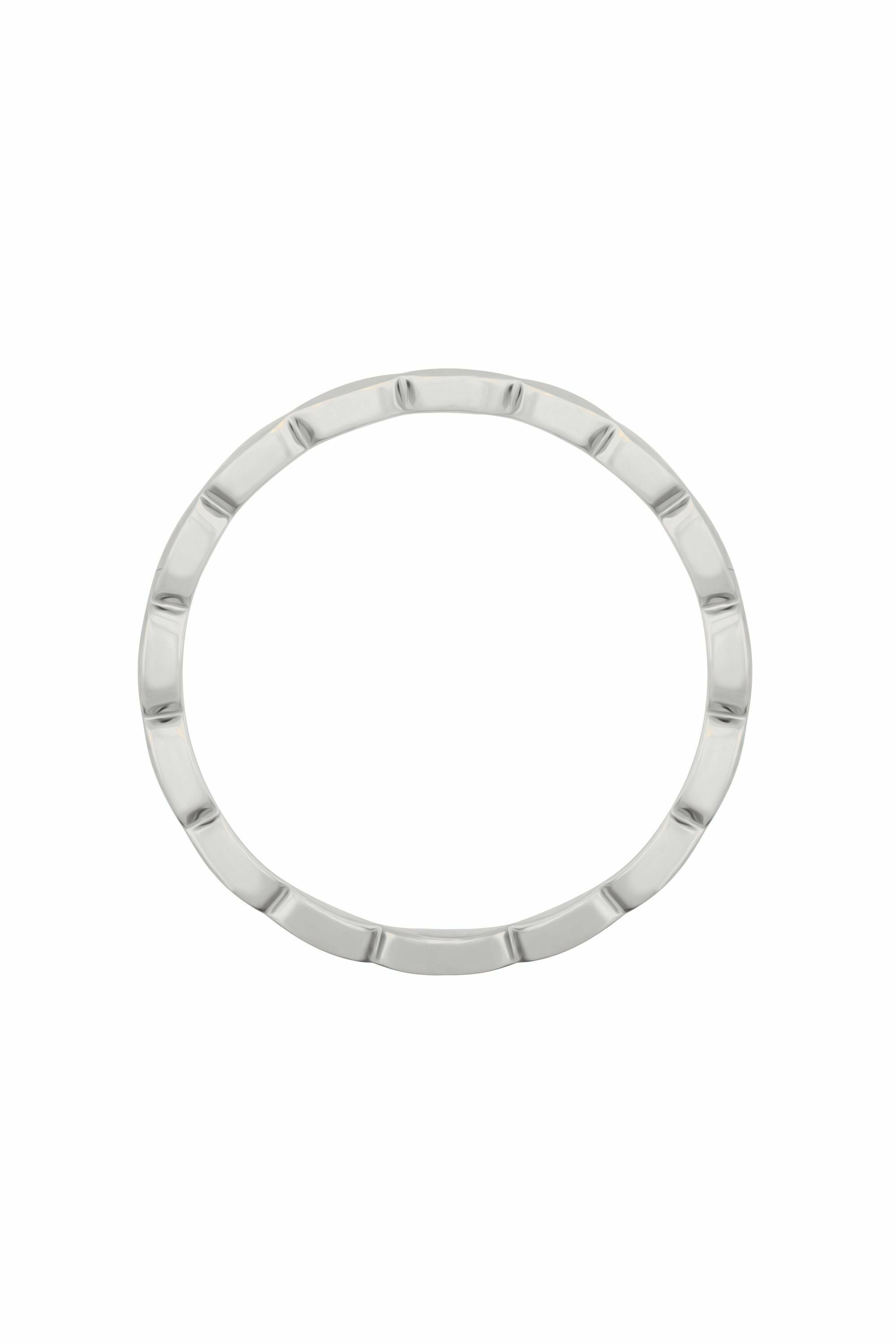 Ring 925/- Sterling Silber rhodiniert mattiert Stacking 41184734773342 – Bild 3