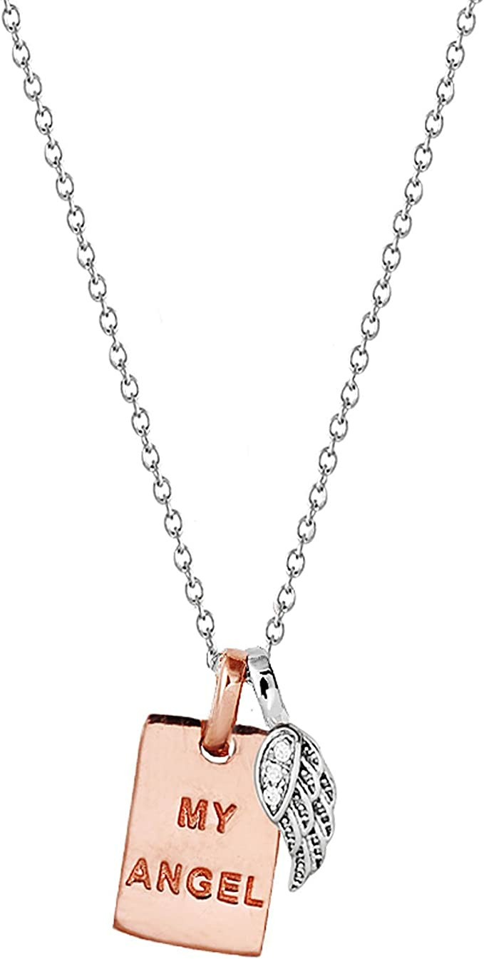 Xenox Damen Halskette Anhänger My Angel Bicolor XS3722R Xenox Damen Halskette Anhänger My Angel Bicolor XS3722R