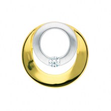 Damen 585 Gold Anhänger mit Zirkonia Damen 585 Gold Anhänger mit Zirkonia