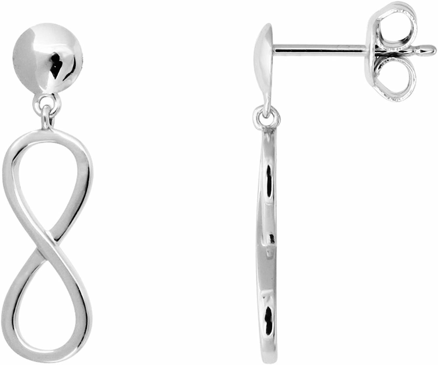 XENOX silver Damen-Ohrstecker, Silber, Symbolic Power – Bild 2