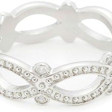 Leonardo Jewels Damen-Ring Infinito Edelstahl Glas Leonardo Jewels Damen-Ring Infinito Edelstahl Glas