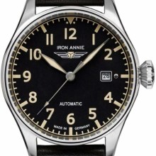 Iron Annie Herrenuhr Automatik Flight Control mit Lederband Schwarz 5162-2 Iron Annie Herrenuhr Automatik Flight Control mit Lederband Schwarz 5162-2