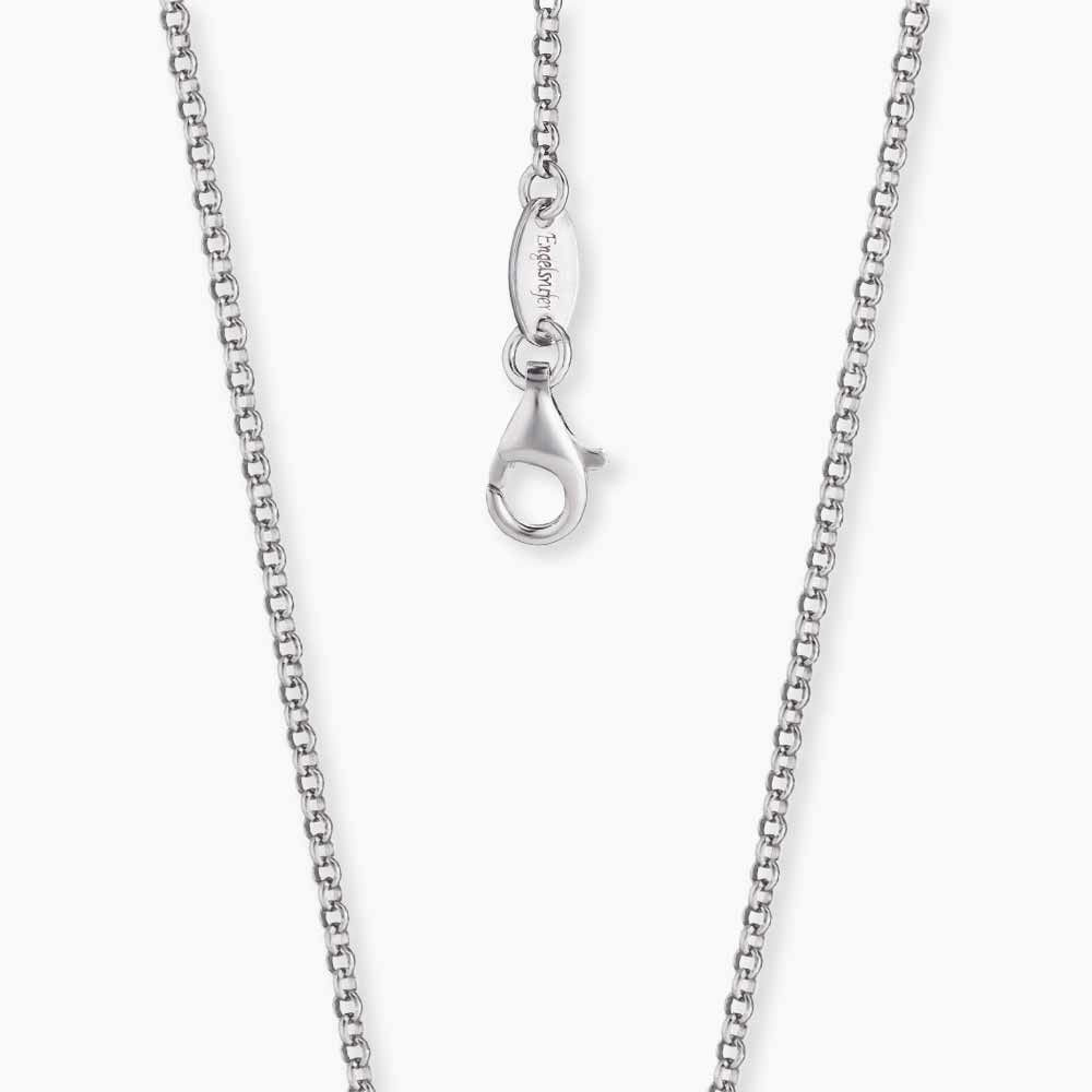 Engelsrufer Halskette Silber rhodiniert Engelsrufer Halskette Silber rhodiniert