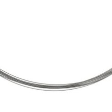 Ernstes Design Damen Halskette 20-Fach Drahtseil Collier 40cm Silber DS10-40 Ernstes Design Damen Halskette 20-Fach Drahtseil Collier 40cm Silber DS10-40