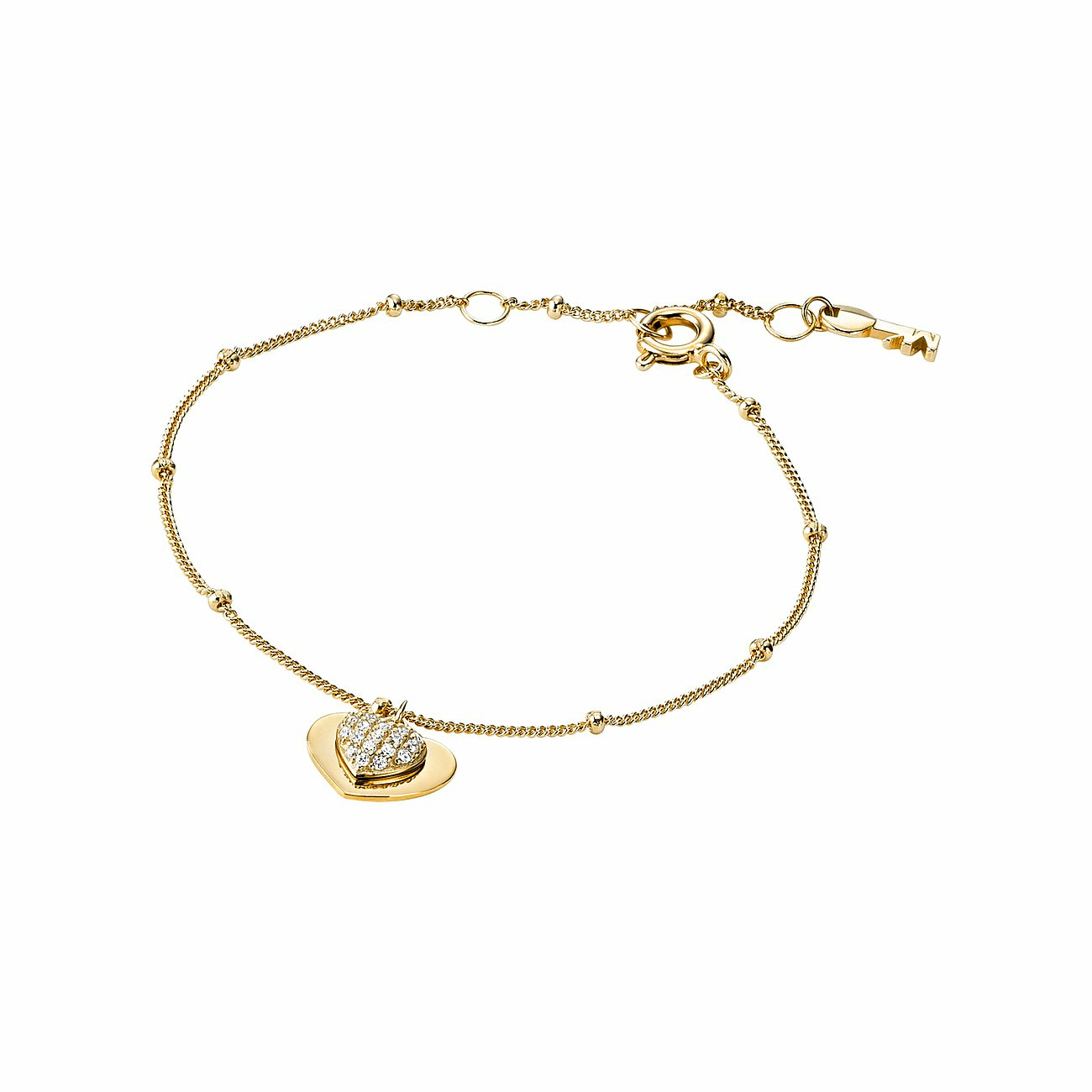 Michael Kors Damen Armband Herz gold 87546641 Michael Kors Damen Armband Herz gold 87546641