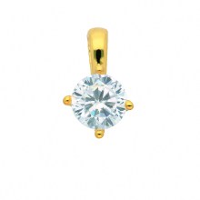 Damen 333 Gold Anhänger mit Zirkonia Damen 333 Gold Anhänger mit Zirkonia