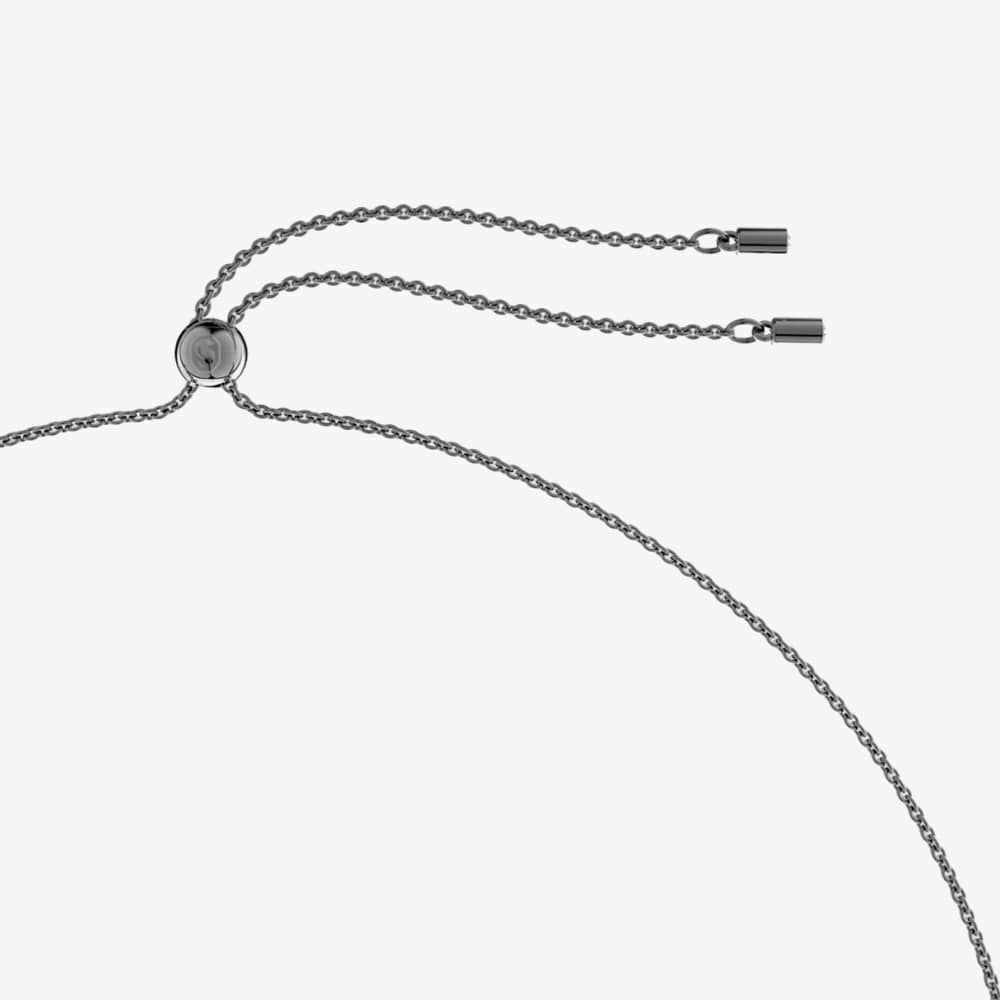 Swarovski Halskette mit Anhänger Dextera Oktagon Schwarz 5651703 – Bild 2