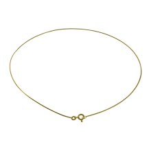 Halsreif Omega 0,8mm - 45cm - 585 Gelbgold Kette Halsreif Omega 0,8mm - 45cm - 585 Gelbgold Kette