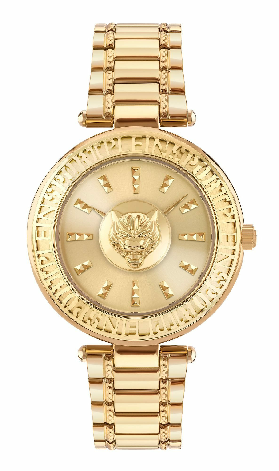 Plein Sport Damen Uhr OPIUM PSCEA0424 Gold Edelstahl 38 mm – Bild 3