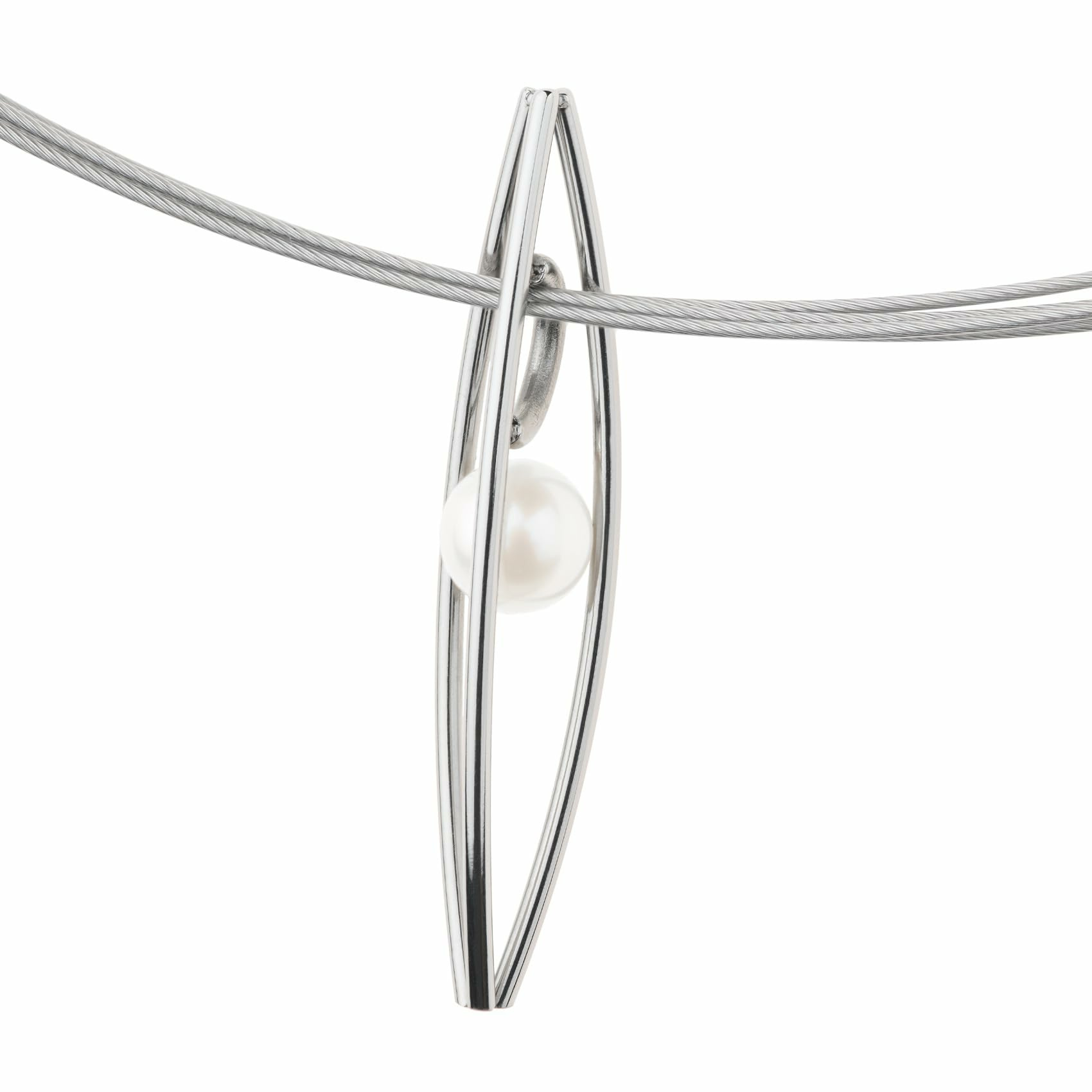 Anhänger, poliert, SW-Perle ca. 6mm Anhänger, poliert, SW-Perle ca. 6mm