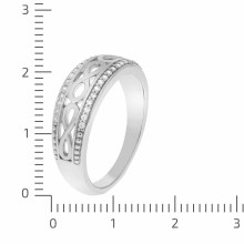 Zeeme Silver Silber 925 glanz/mattiert Zirkonia Ring 41677804929118 Zeeme Silver Silber 925 glanz/mattiert Zirkonia Ring 41677804929118