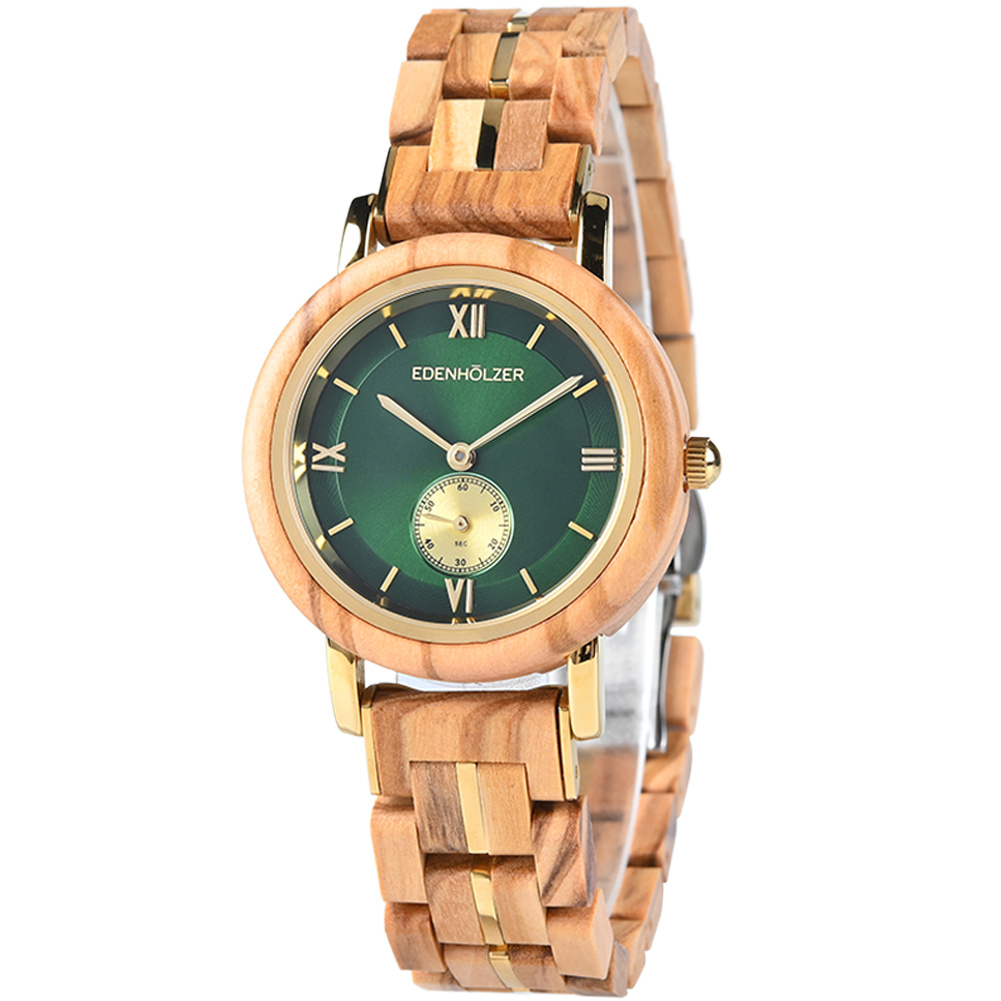 Edenhölzer Damen Armbanduhr Carriacou ED130-001 – Bild 3