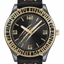 Plein Sport Damenuhr Eclipse PSJEA0224 Schwarz Gold Silikon 36 mm Plein Sport Damenuhr Eclipse PSJEA0224 Schwarz Gold Silikon 36 mm