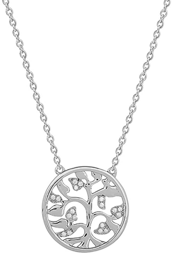 XENOX Kette Damen Lebensbaum silberfarben XS2944 XENOX Kette Damen Lebensbaum silberfarben XS2944