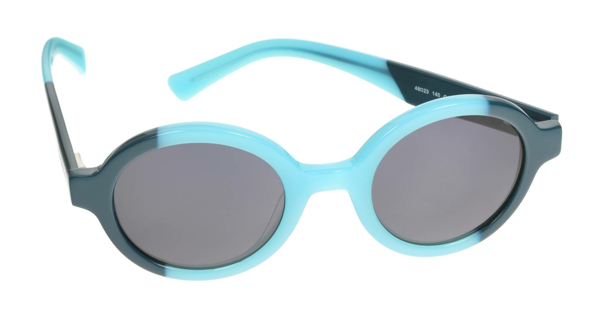 Liebeskind Damen Sonnenbrille Milchig blau Petrol 48-23-140 10437-00440 – Bild 3