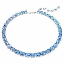 Swarovski Unisex Millenia Tennis‑Halskette Blauer Farbverlauf 5694136 Swarovski Unisex Millenia Tennis‑Halskette Blauer Farbverlauf 5694136