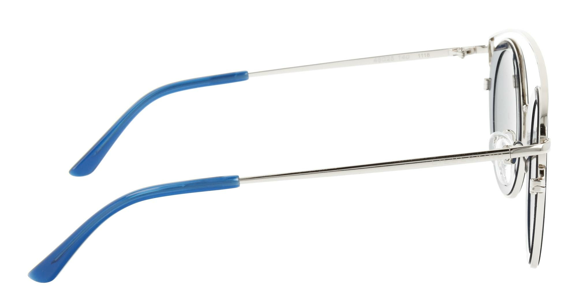 Liebeskind Damen Sonnenbrille silber/blau 46-24-140 10251-00240 – Bild 3