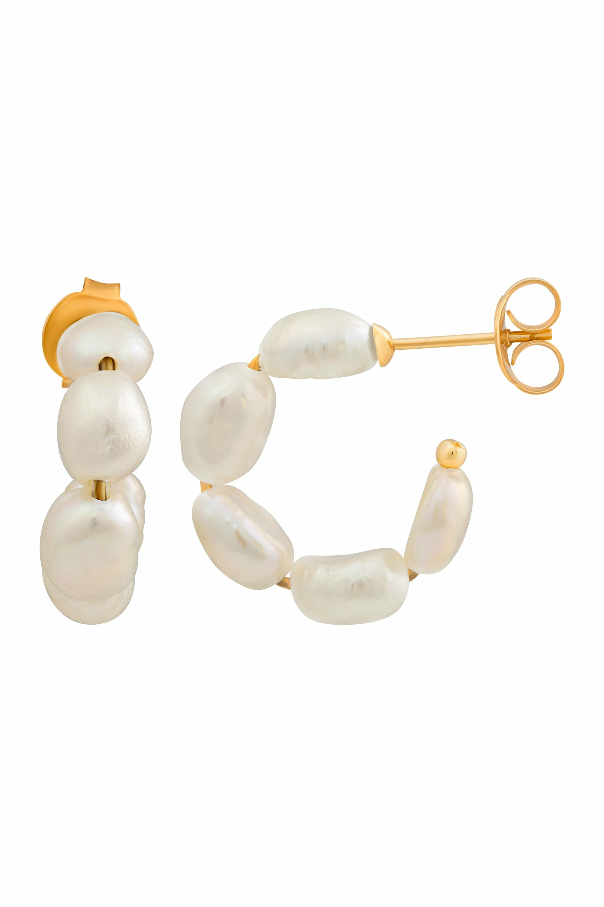 Creolen 925 Silber vergoldet mit Perlen 41185173274718 Creolen 925 Silber vergoldet mit Perlen 41185173274718