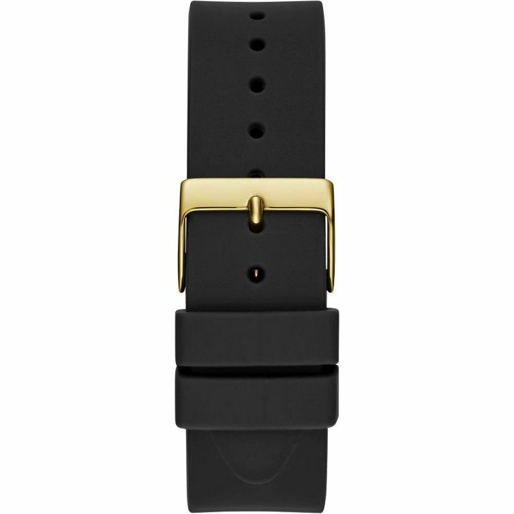 Guess Damen Armbanduhr Cubed schwarz, gold 40 mm GW0665L1 Guess Damen Armbanduhr Cubed schwarz, gold 40 mm GW0665L1