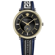 Versace Herren Armbanduhr V-circle 42 mm Multifunktionszifferblatt mit Datumsfe... Versace Herren Armbanduhr V-circle 42 mm Multifunktionszifferblatt mit Datumsfe...
