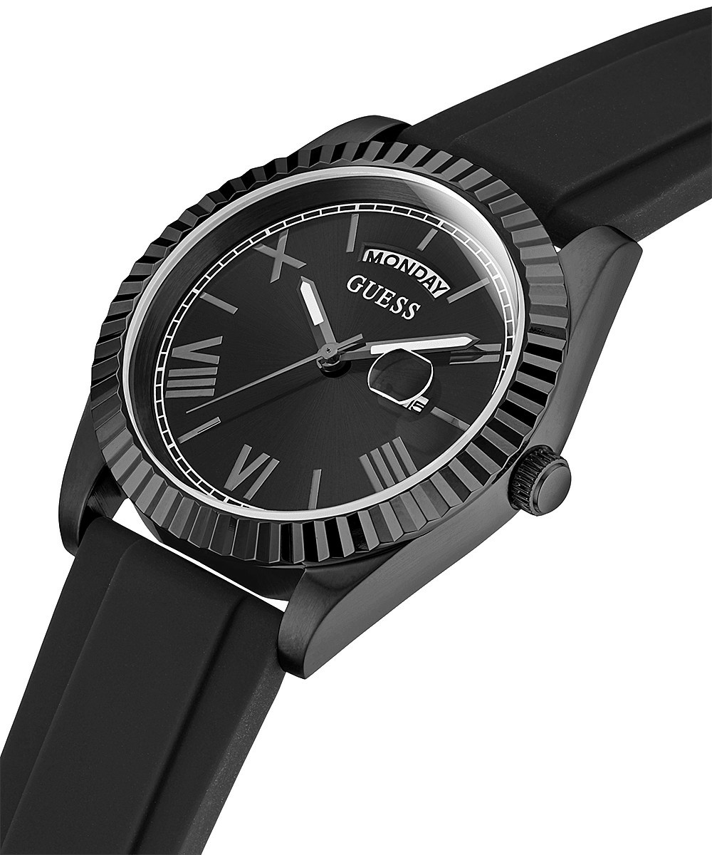 Guess Herren Armbanduhr CONNOISSEUR 42 mm Armband Silikon GW0335G1 Guess Herren Armbanduhr CONNOISSEUR 42 mm Armband Silikon GW0335G1